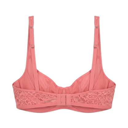 Bra balconette de encaje con escote redondo AUDEN para mujer