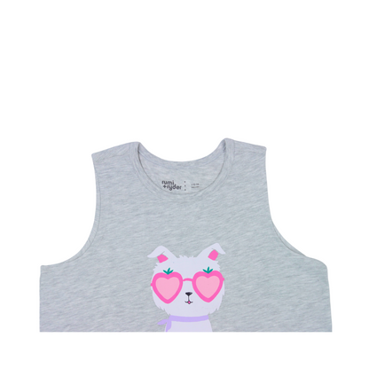 Tank top RUMI + RYDER para niña