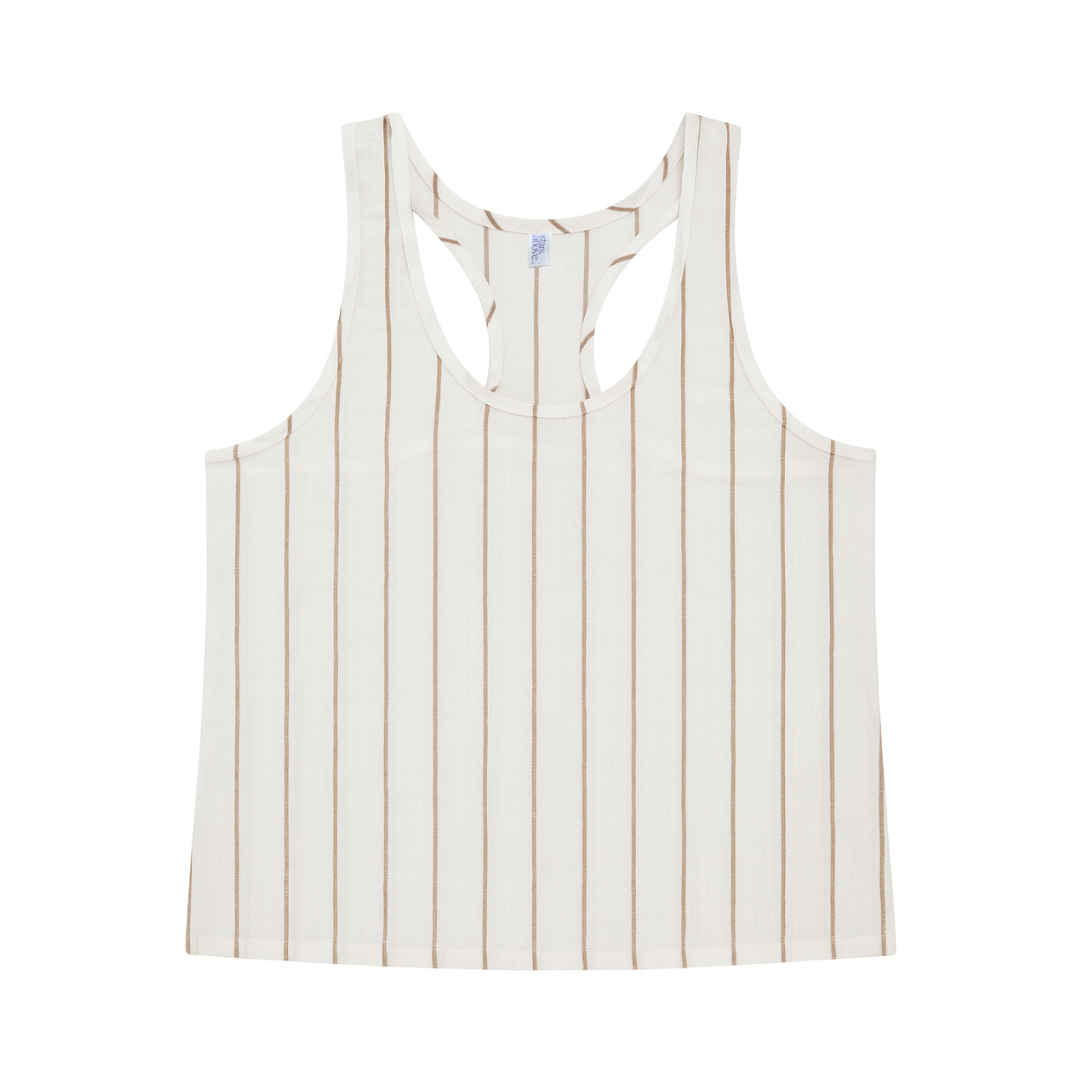 Tank top pijama de lino STARS ABOVE para mujer