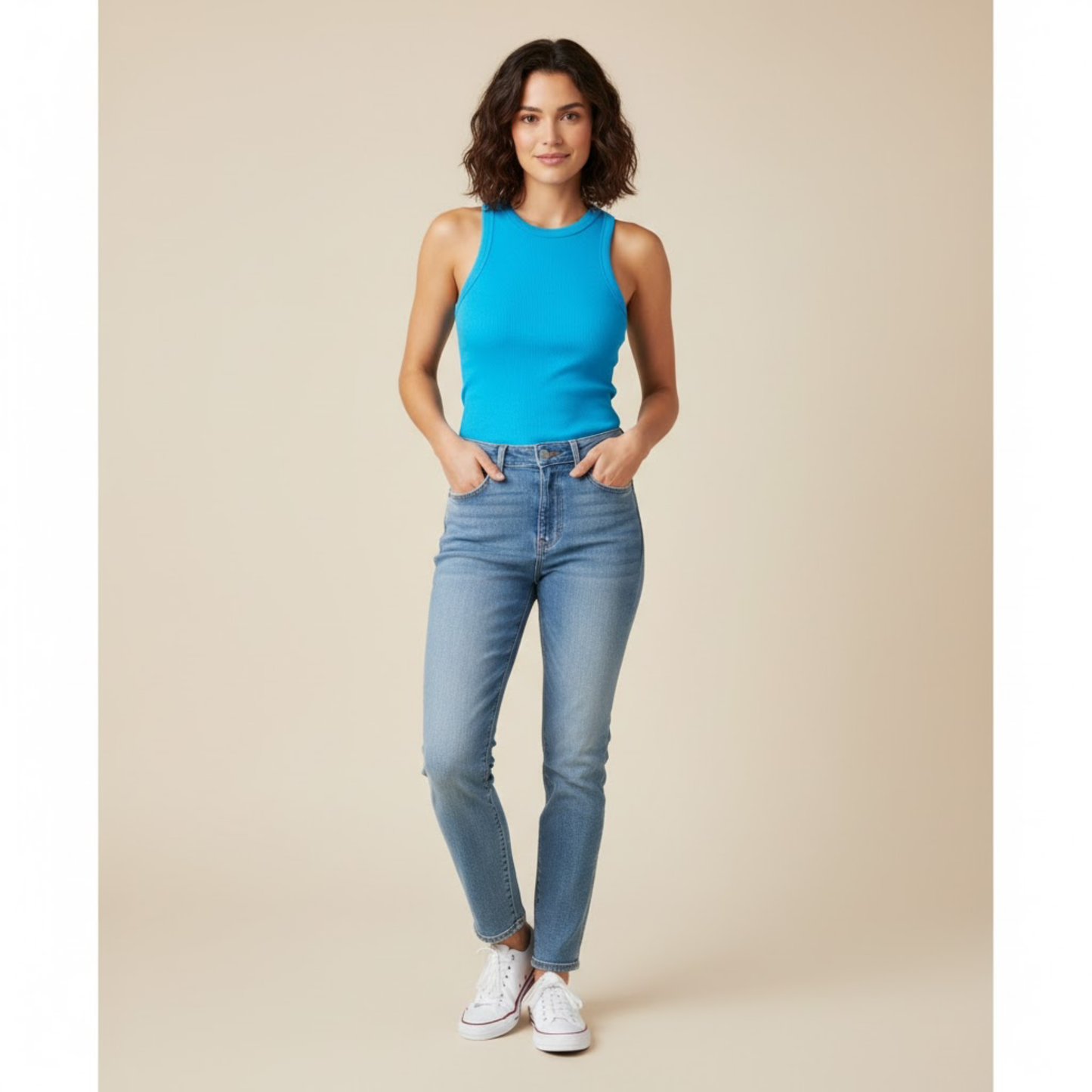 Tank top A NEW DAY Slim Fit para mujer