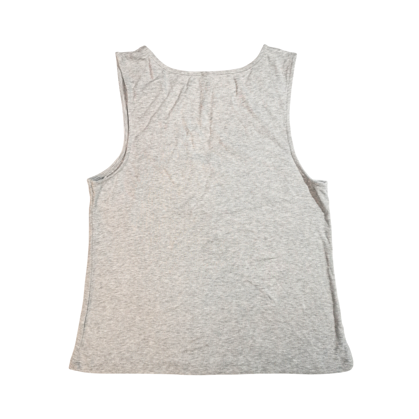 Tank top de pijama acanalado con encaje AUDEN para mujer