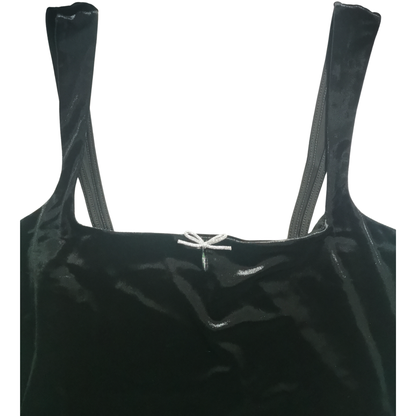 Tank top de tirantes en terciopelo WILD FABLE para mujer