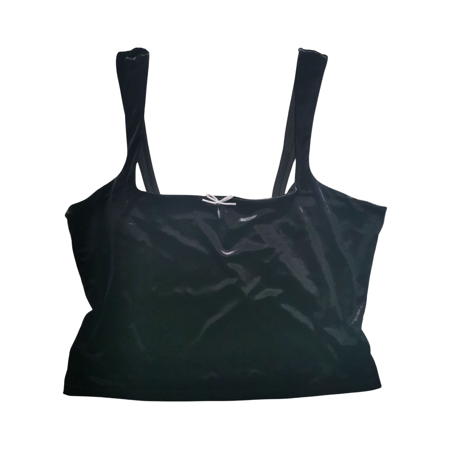 Tank top de tirantes en terciopelo WILD FABLE para mujer