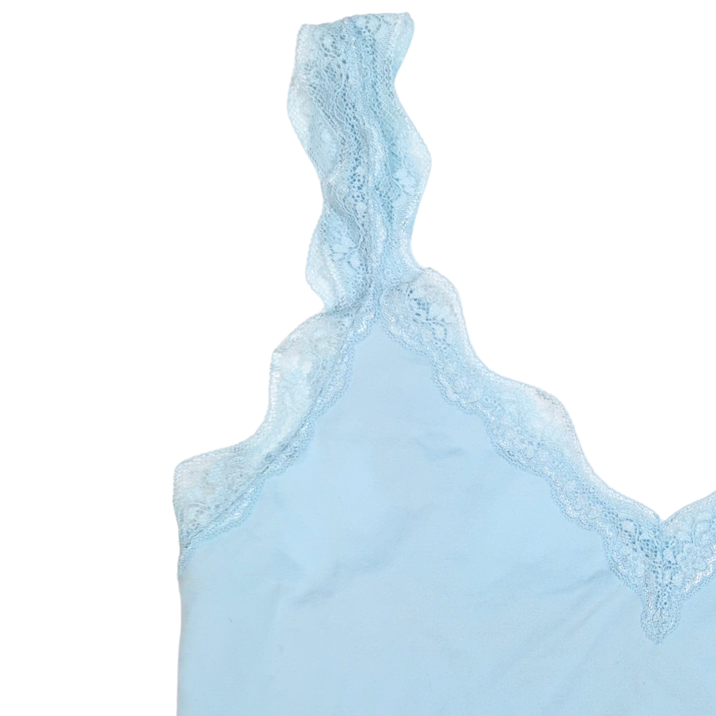 Top de tirantes con encaje y diseño sin costuras WILD FABLE para mujer