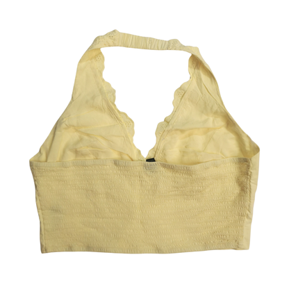 Top Halter de Encaje Bordado WILD FABLE para mujer