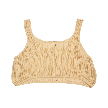 Top Corto de Mesh sin mangas WILD FABLE para mujer