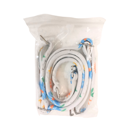 Top de bikini Bandeau con bordes ondulados WILD FABLE para mujer