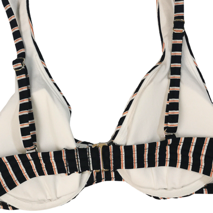 Top de bikini con varilla y textura acanalada SHADE & SHORE para mujer