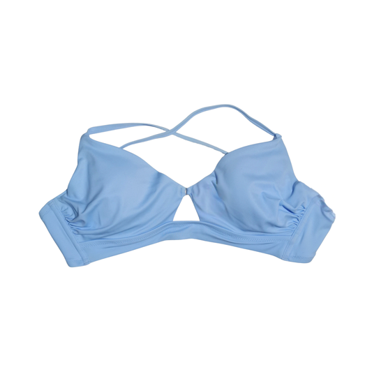 Top de bikini largo con varillas y detalle de anillo SHADE & SHORE para mujer