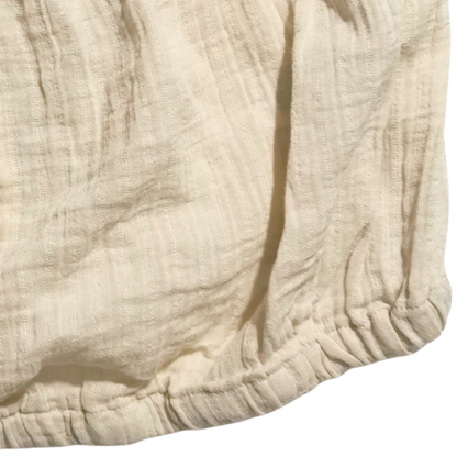 Top de tubo strapless en gasa corrugada UNIVERSAL THREAD para mujer