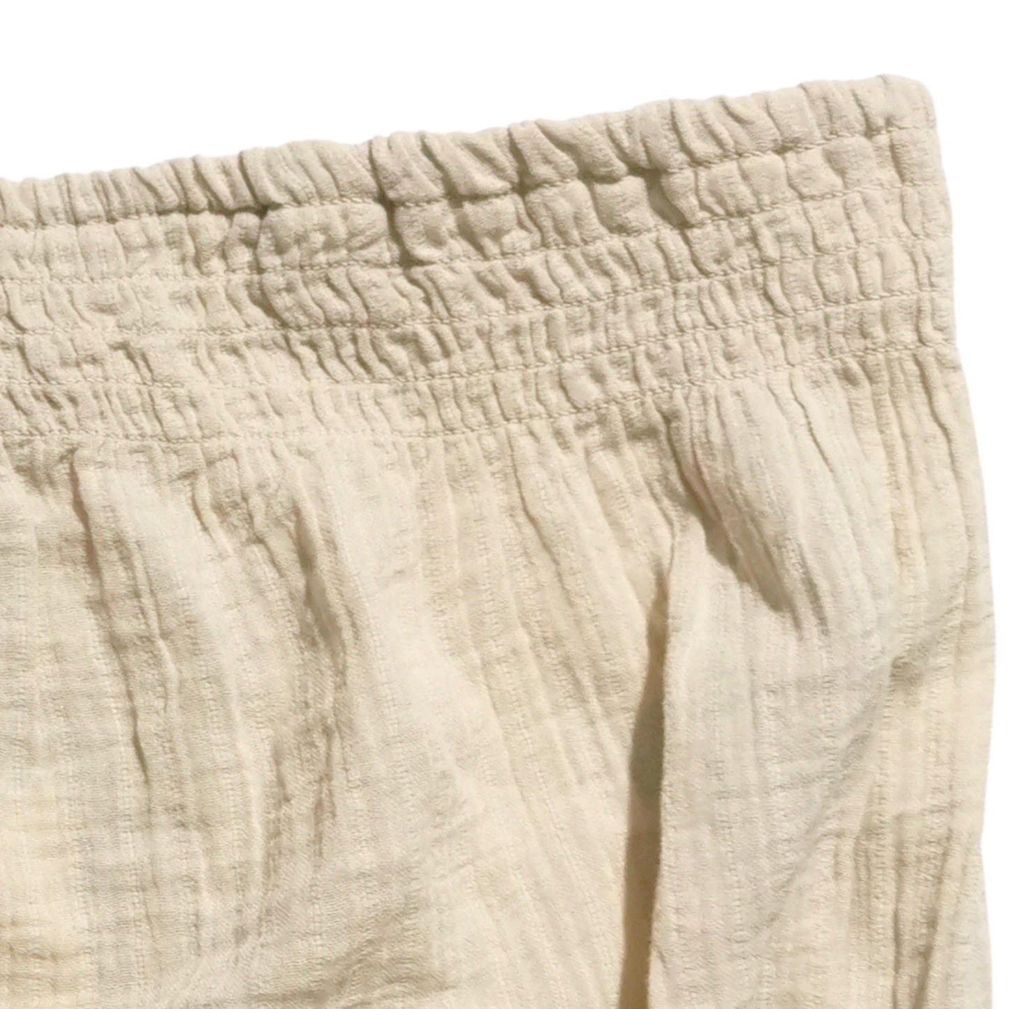 Top de tubo strapless en gasa corrugada UNIVERSAL THREAD para mujer