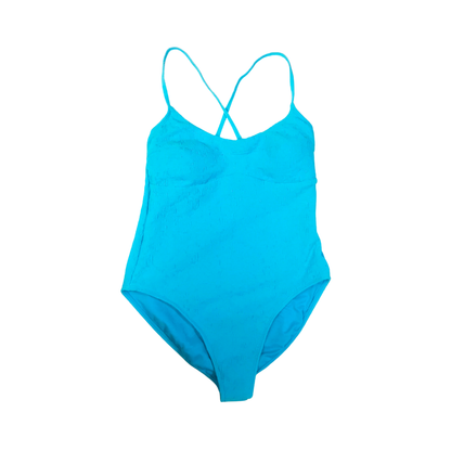 Traje de baño con textura Jacquard y tirantes convertibles SHADE & SHORE para mujer