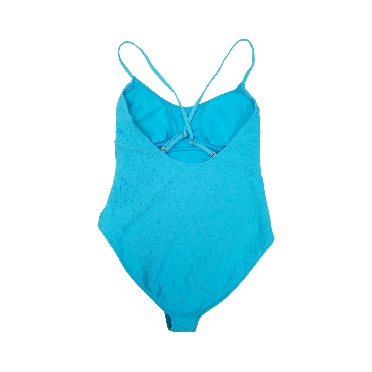 Traje de baño con textura Jacquard y tirantes convertibles SHADE & SHORE para mujer