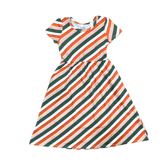 Vestido DOTDOTSMILE Striped Classic Cap para niña