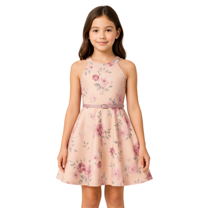 Vestido elegante KNIT WORKS para niña