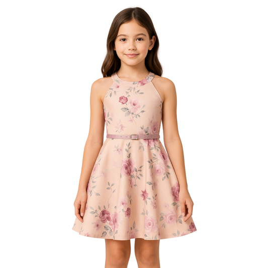 Vestido elegante KNIT WORKS para niña