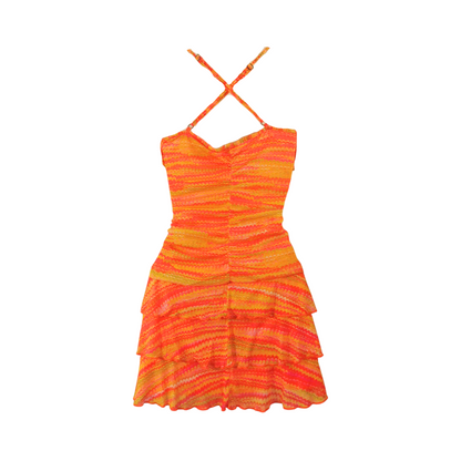 Vestido sin mangas con frunces WILD FABLE para mujer
