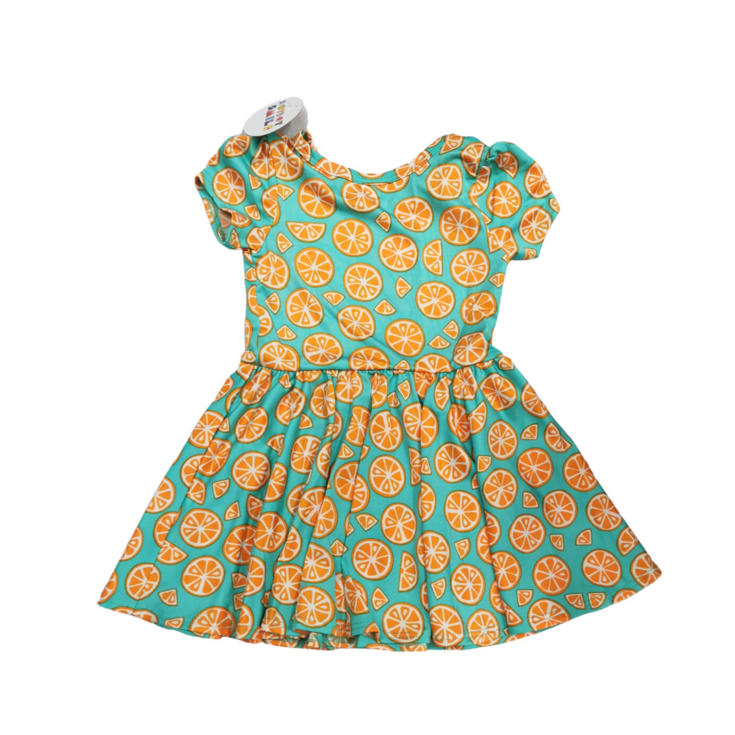 Vestido DOTDOTSMILE Oranges Classic Cap para bebé niña