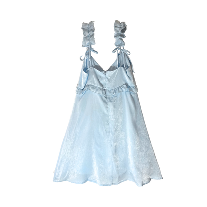 Vestido mini estilo Babydoll con Roseta WILD FABLE para mujer