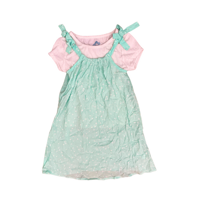 Vestido con playera THEREABOUTS para niña 2 piezas