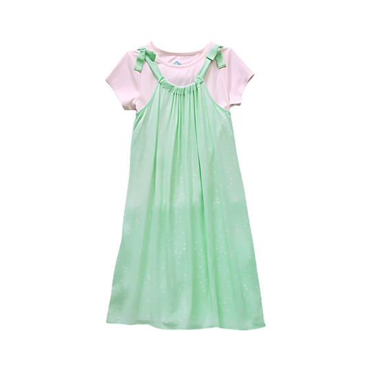 Vestido con playera THEREABOUTS para niña 2 piezas
