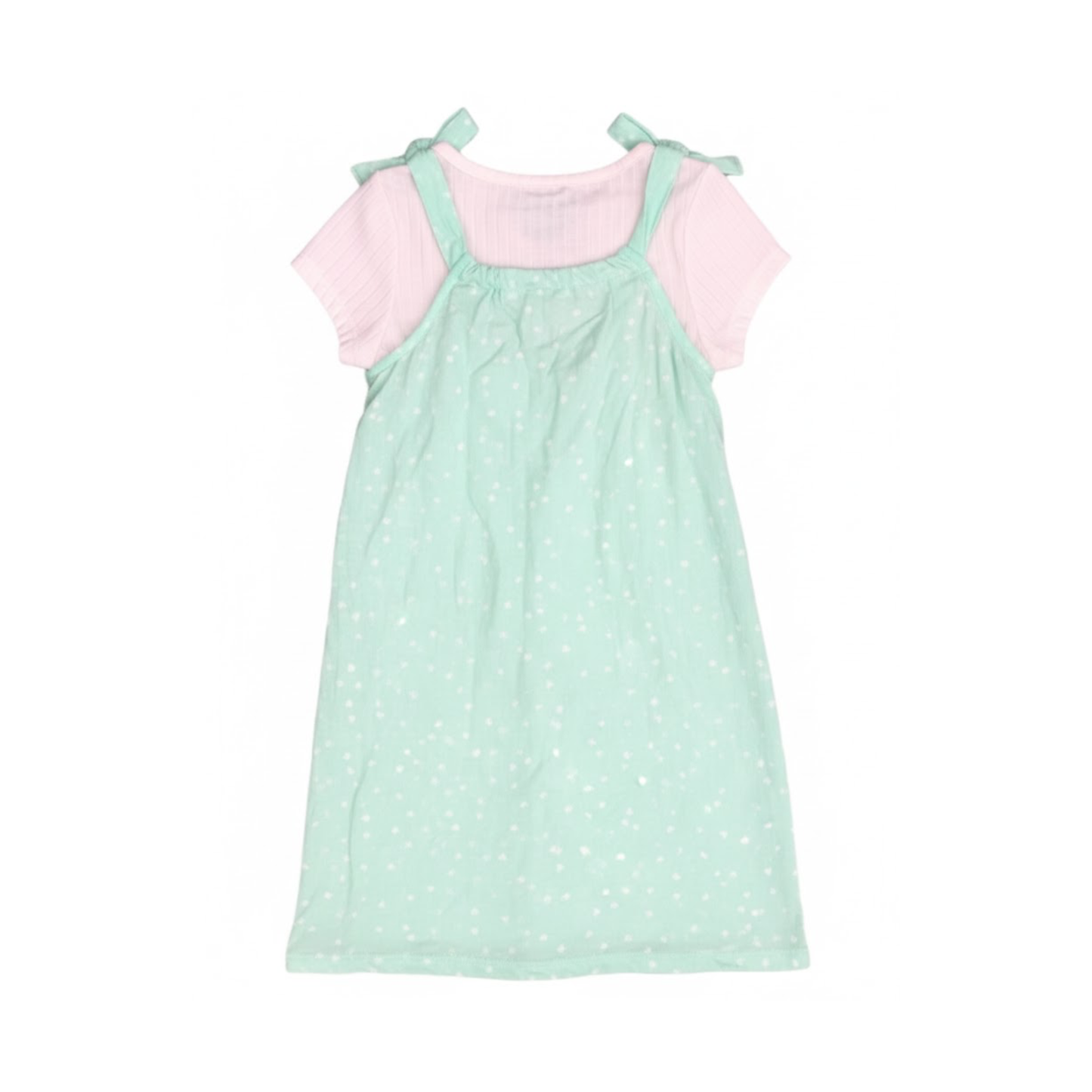 Vestido con playera THEREABOUTS para niña 2 piezas