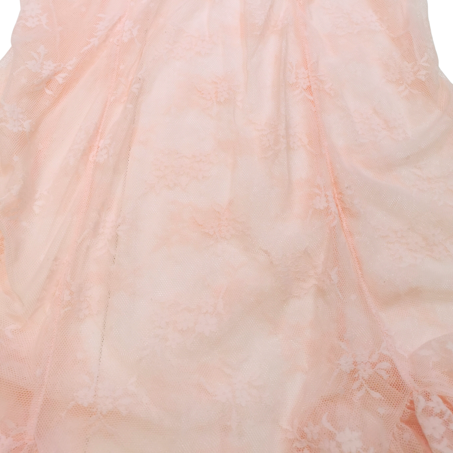 Vestido lencero con volantes y encaje WILD FABLE para mujer
