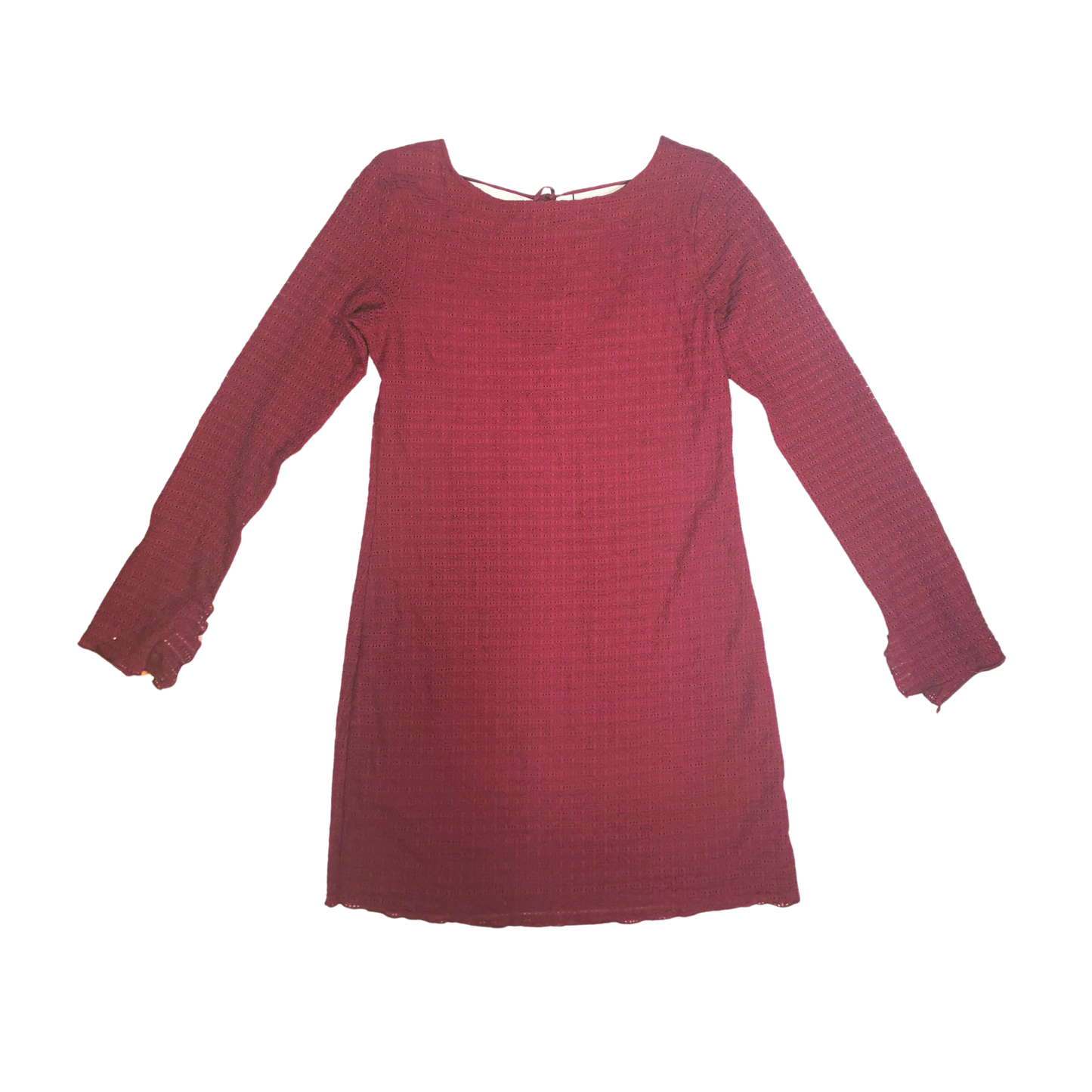 Vestido mini de fiesta corte A de manga larga y abertura WILD FABLE para mujer