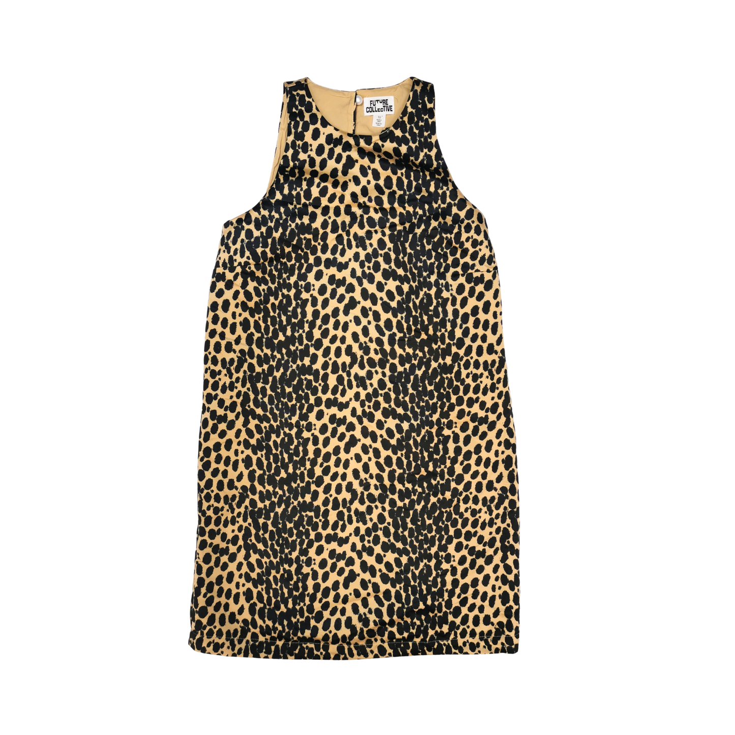 Vestido mini recto de satén estilo 90's FUTURE COLLECTIVE para mujer