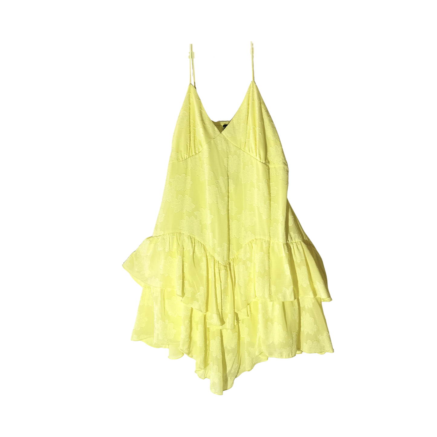 Vestido Skater Corto Escalonado con Copas Triangulares WILD FABLE para mujer