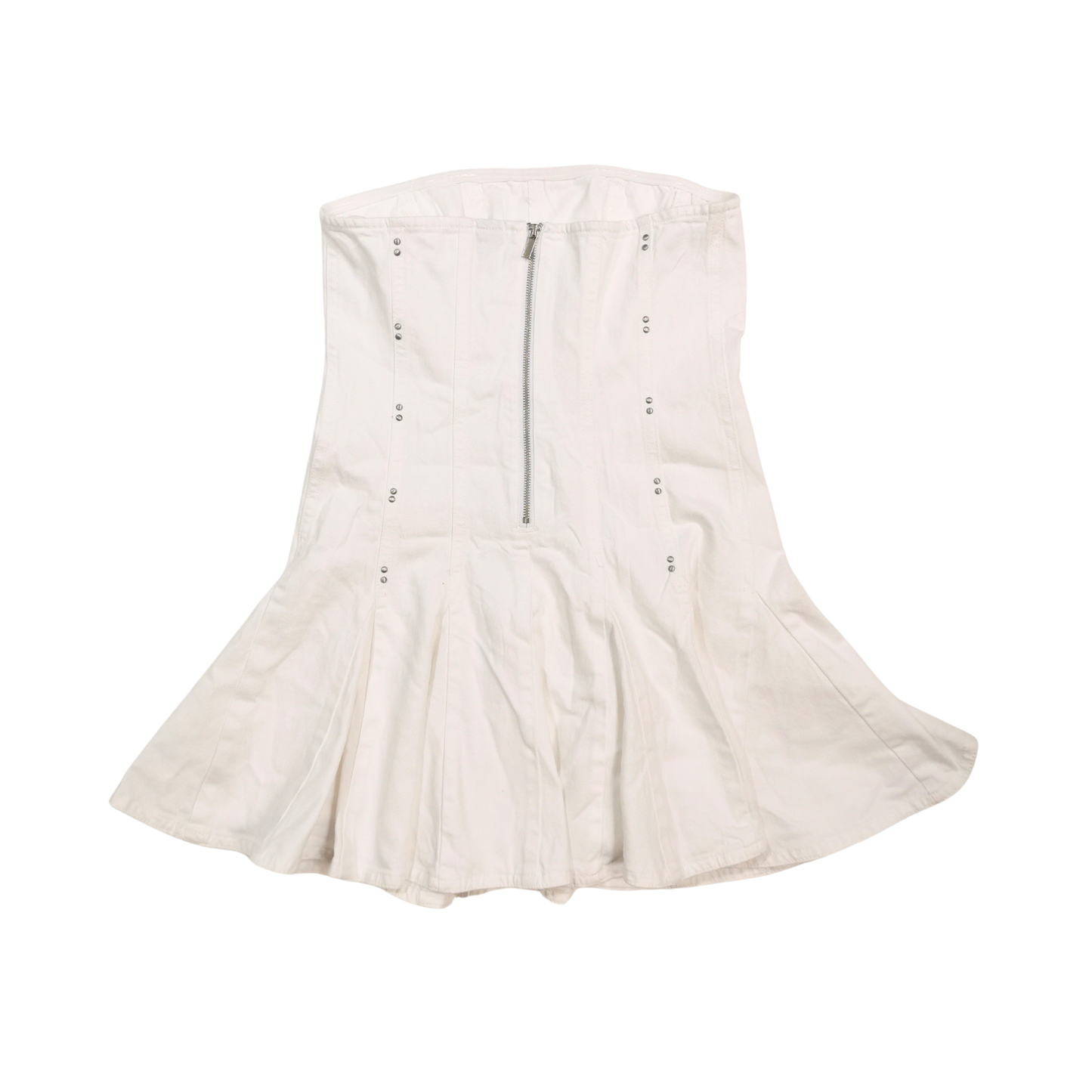 Vestido strapless de mezclilla WILD FABLE para mujer