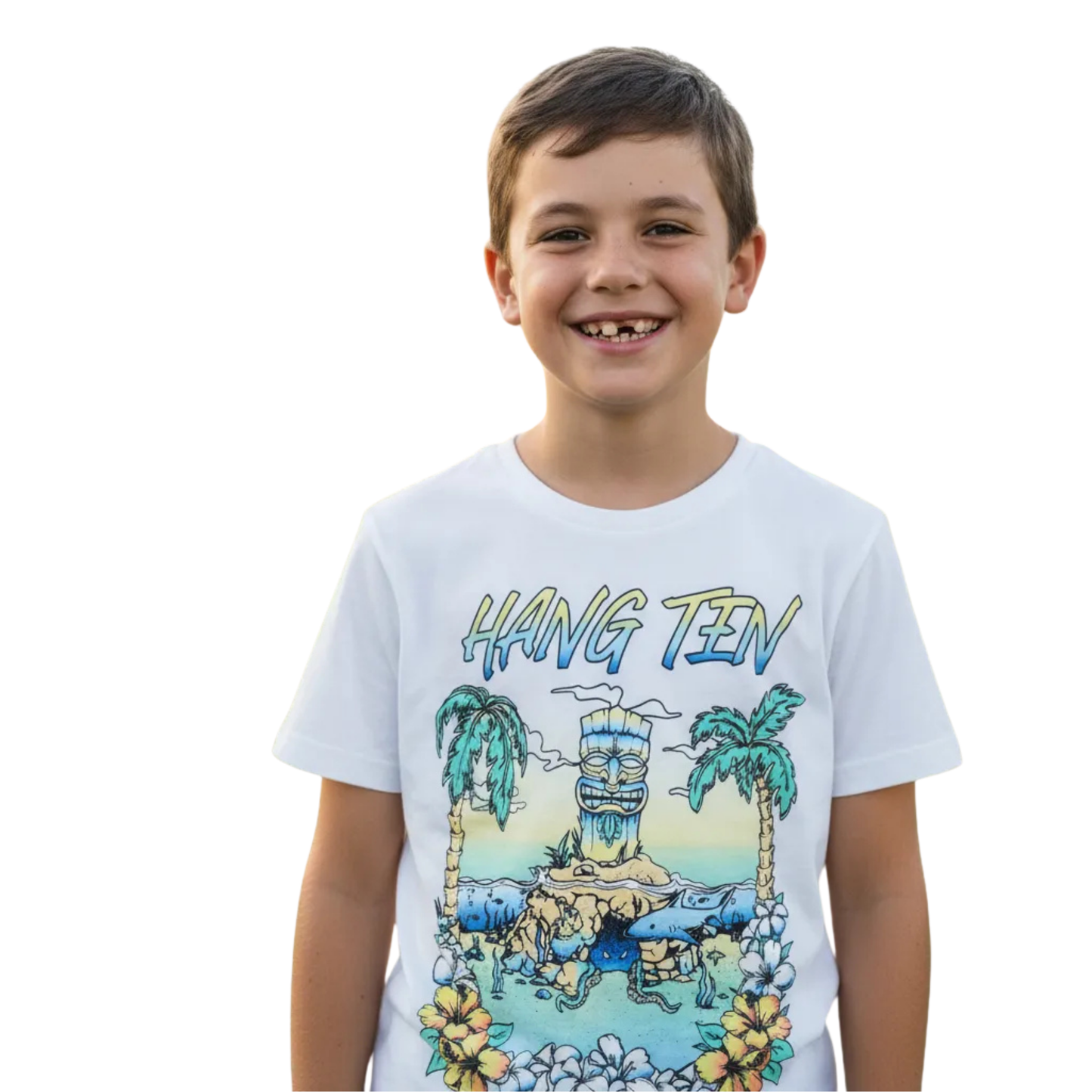 Playera HANG TEN para niño